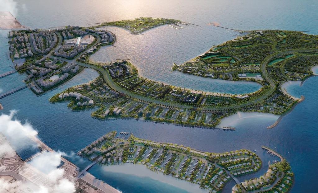 dubai plot view