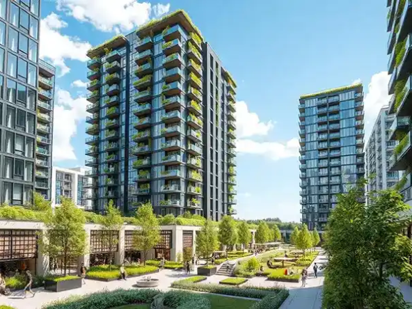 Buy land in Dubai Land Residence Complex in a sustainable environment